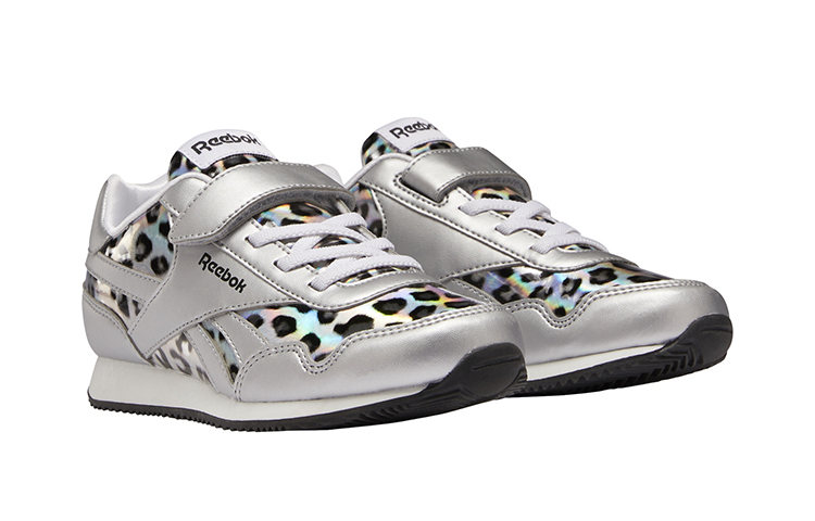 Lookbook BP幼童 Reebok Royal Classic Jogger 3.0 4 豹紋印花 魔術貼 低筒運動跑步鞋 白