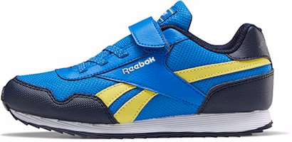 (Preschool) Reebok Royal Classic Jogger 3 'Black Blue Yellow' FW9099 (Preschool) Reebok Royal Classic Jogger 3 'Black Blue Yellow' FW9099