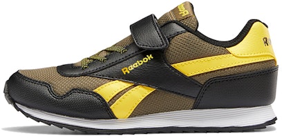 (Preschool) Reebok Royal Classic Jogger 3 'Black Yellow Brown' FZ2426 (Preschool) Reebok Royal Classic Jogger 3 'Black Yellow Brown' FZ2426