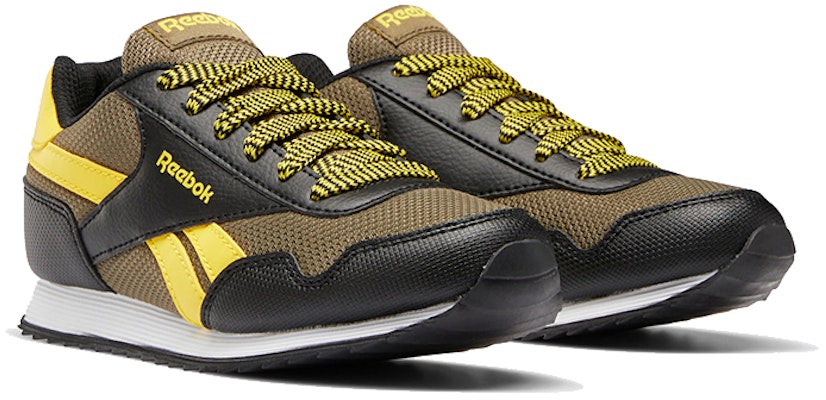 (PS) (幼児用) リーボック ロイヤル クラシック ジョガー3 'ブラック イエロー' FZ2741 FZ2741 Lookbook (PS) (幼児用) リーボック ロイヤル クラシック ジョガー3 'ブラック イエロー' FZ2741 FZ2741