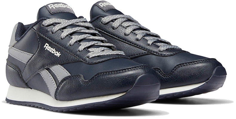 Reebok Royal Classic Jogger 3 兒童 灰藍色 跑步鞋 Lookbook Reebok Royal Classic Jogger 3 兒童 灰藍色 跑步鞋