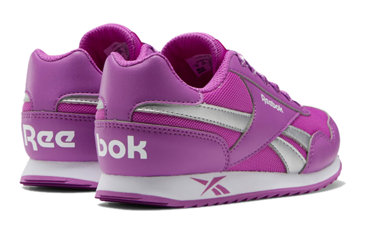 Shop 兒童 Reebok Royal Classic Jogger 3 舒適耐磨跑步鞋 紫
