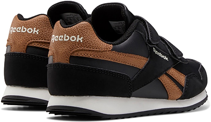 Reebok皇家經典慢跑鞋3 兒童 黑棕 跑鞋 Shop Reebok皇家經典慢跑鞋3 兒童 黑棕 跑鞋
