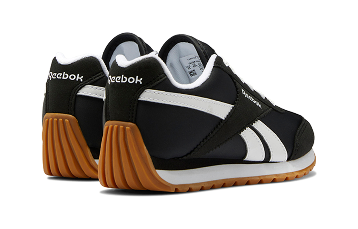 (PS) Reebok Royal Classic Check Varsity 'Black White' 圖 4