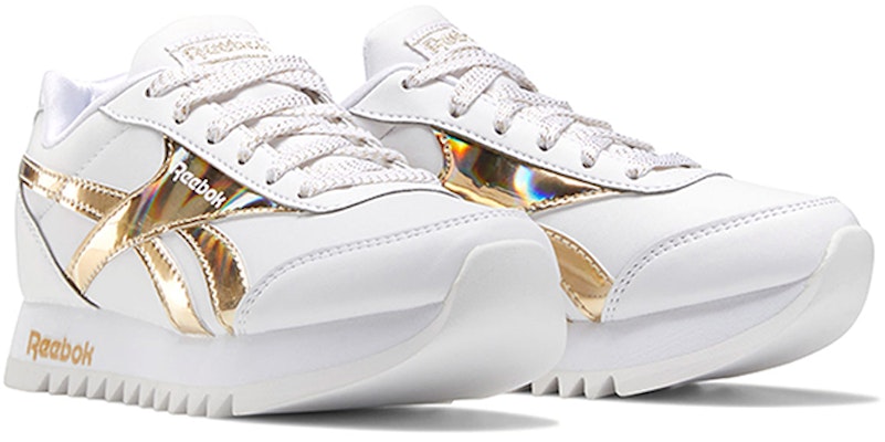 (PS) Reebok Royal Classic Jogger Platform 2 'Putih Emas' FW8187 Lookbook (PS) Reebok Royal Classic Jogger Platform 2 'Putih Emas' FW8187