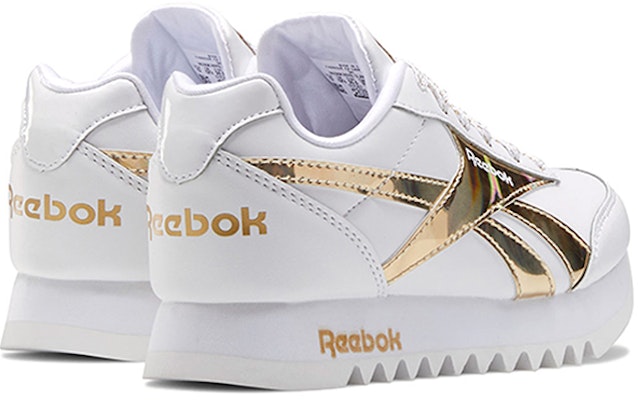 (PS) Reebok Royal Classic Jogger Platform 2 'Putih Emas' FW8187 Shop (PS) Reebok Royal Classic Jogger Platform 2 'Putih Emas' FW8187