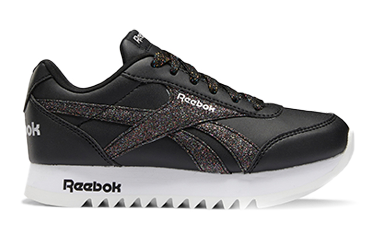 Order (PS) Reebok Royal Classic K Schuhe Schwarz/Weiß/Silber FY4675