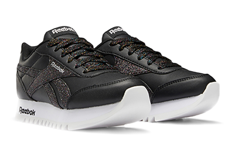 Lookbook (PS) Reebok Royal Classic K Schuhe Schwarz/Weiß/Silber FY4675