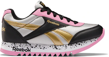 Order Reebok Royal CLJOG Platform 2.0 兒童 黑白粉 跑步鞋