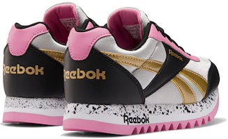 Shop Reebok Royal CLJOG Platform 2.0 兒童 黑白粉 跑步鞋