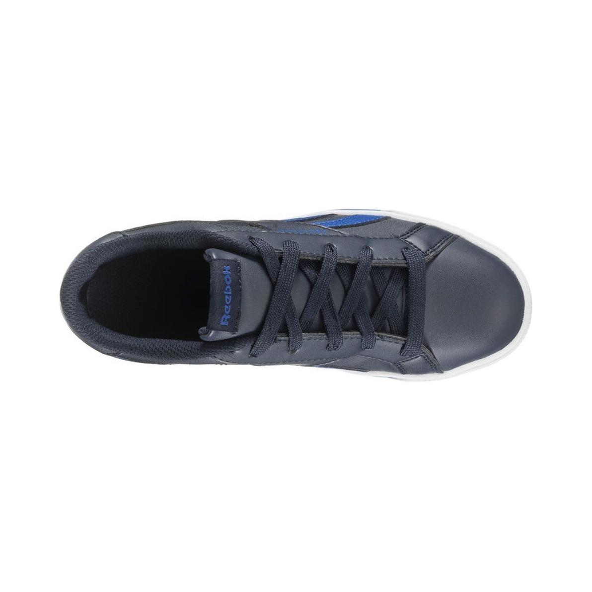 Shop 中童 Reebok Royal Comp 舒適 休閒 耐磨 低筒 兒童板鞋 藍