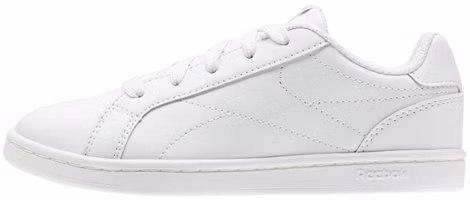 (Preschool) Reebok Royal Complete Clean Running Shoes K White CN1368 (Preschool) Reebok Royal Complete Clean Running Shoes K White CN1368