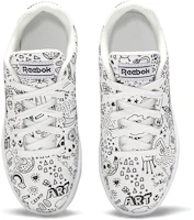 Purchase Reebok Royal Complete Cln 2 兒童 白色 塗鴉 板鞋