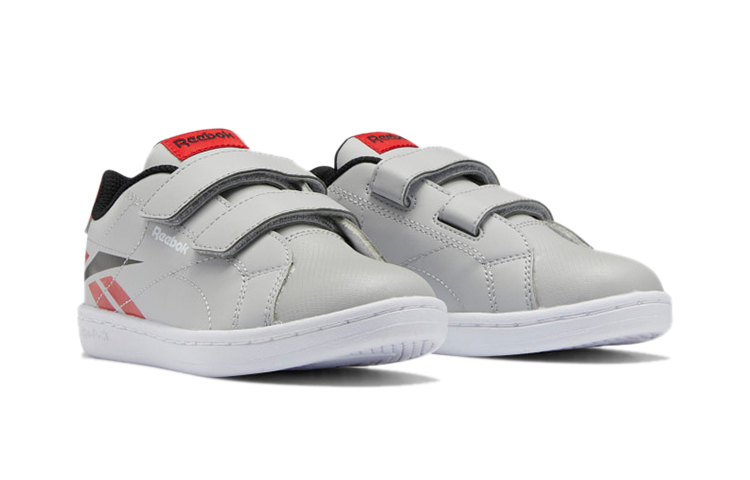 Lookbook (PS) リーボック ロイヤル コンプリート CLN 2 グレー/レッド GW5185