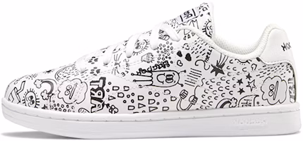 (Preschool) Reebok Royal Complete Cln 2 'Black White' FW7447 (Preschool) Reebok Royal Complete Cln 2 'Black White' FW7447