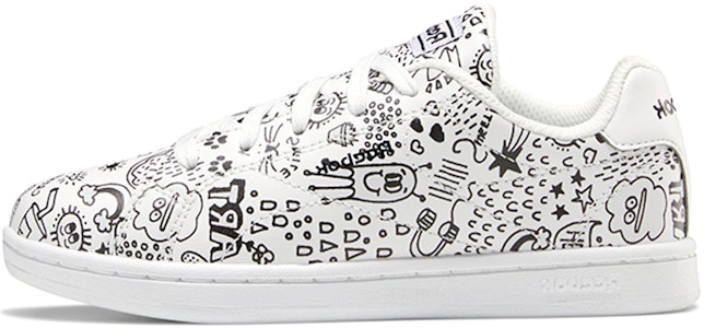 Reebok Royal Complete Cln 2 兒童 白色 塗鴉 板鞋 Buy Reebok Royal Complete Cln 2 兒童 白色 塗鴉 板鞋