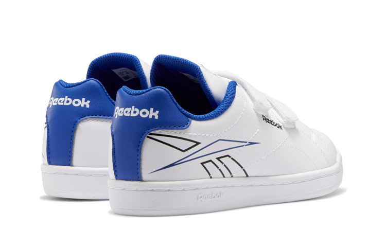 Shop 中童 Reebok Royal Complete Cln 2 魔術貼休閒 輕便平衡防滑 低筒 兒童板鞋 平衡白藍