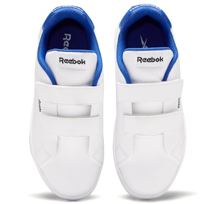 中童 Reebok Royal Complete Cln 2 魔術貼休閒 輕便平衡防滑 低筒 兒童板鞋 平衡白藍 Purchase 中童 Reebok Royal Complete Cln 2 魔術貼休閒 輕便平衡防滑 低筒 兒童板鞋 平衡白藍