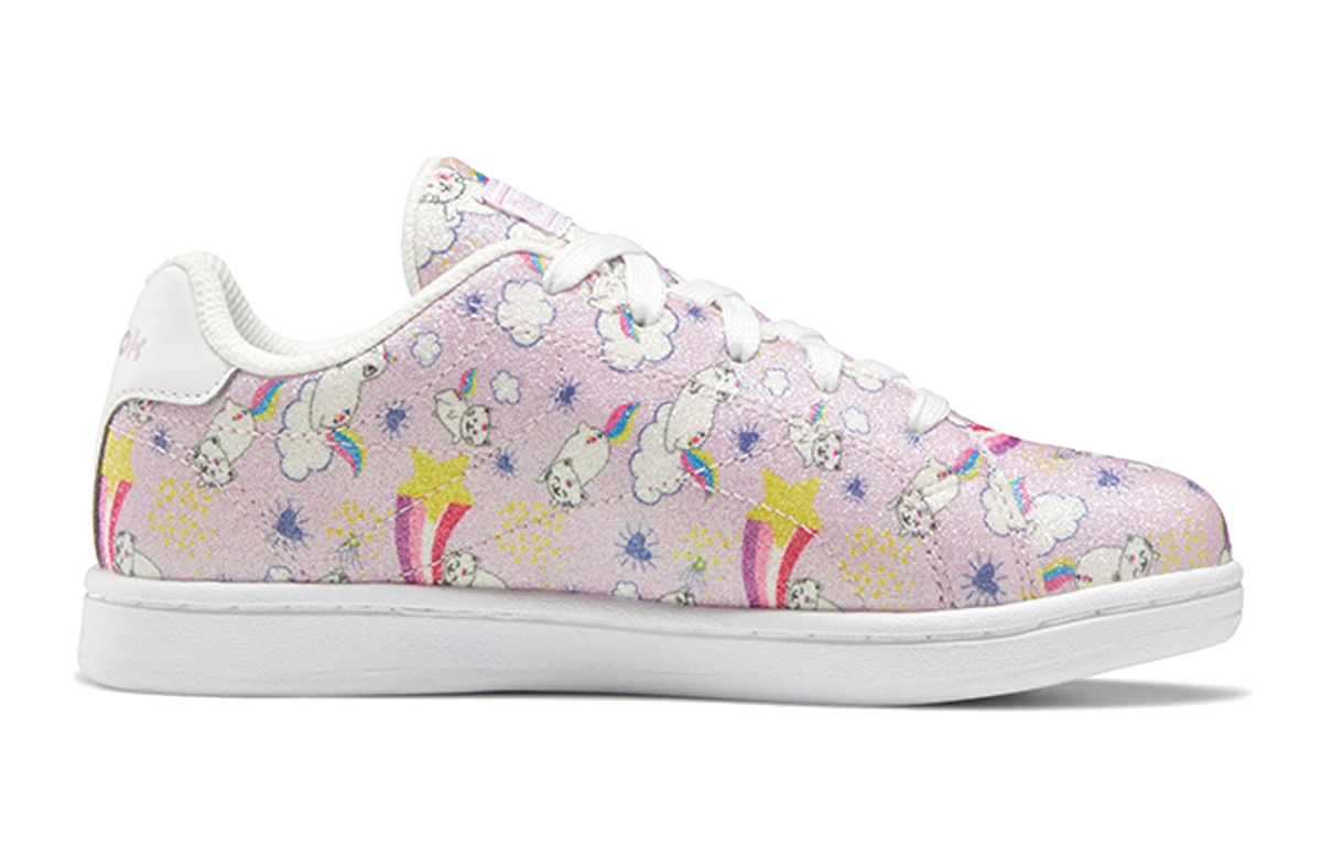 Order 兒童 Reebok Royal Complete Cln 2 塗鴉 輕便 低筒 兒童板鞋 粉色