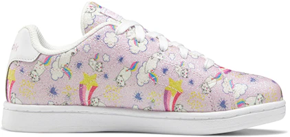 Order 兒童 Reebok Royal Complete Cln 2 塗鴉 輕便 低筒 兒童板鞋 粉色