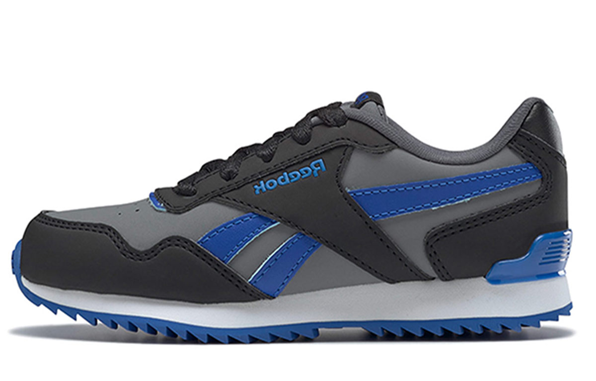 (Preschool) Reebok Royal Glide Ripple Clip 'Black Blue Gray' DV7260