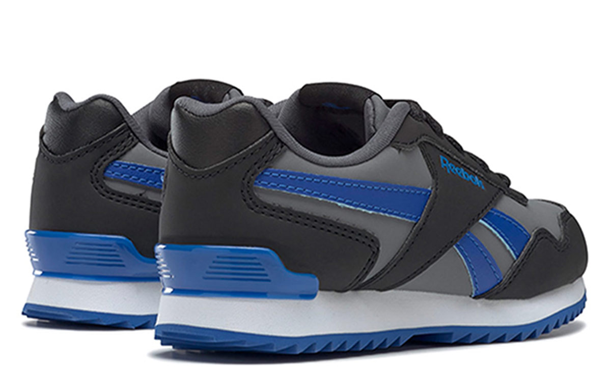 Shop (PS) Reebok Royal Glide Ripple Clip ''Nero Blu Grigio'' DV7260