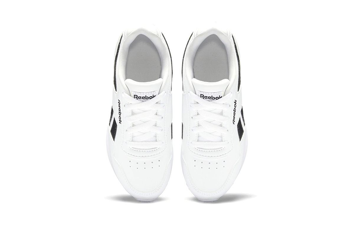 Shop (Preschool) Reebok Royal Glide Ripple Clip 'Black White' FZ1247
