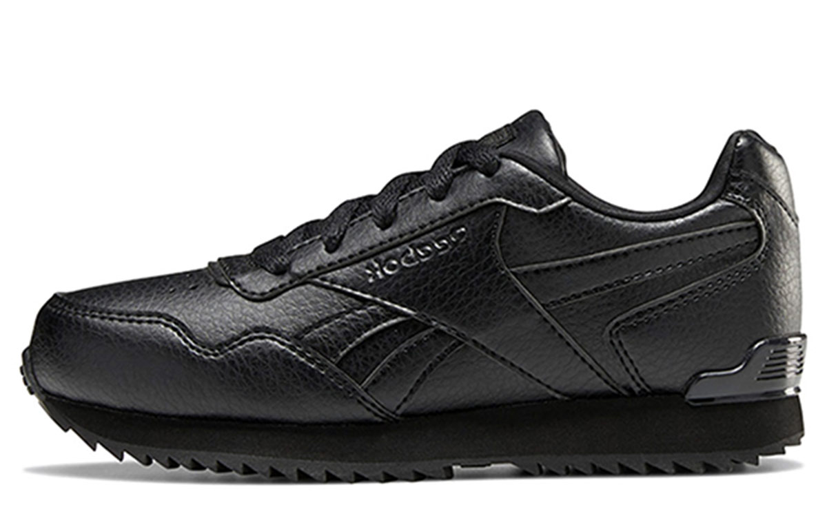 (Preschool) Reebok Royal Glide Ripple Clip 'Triple Black' FY4639
