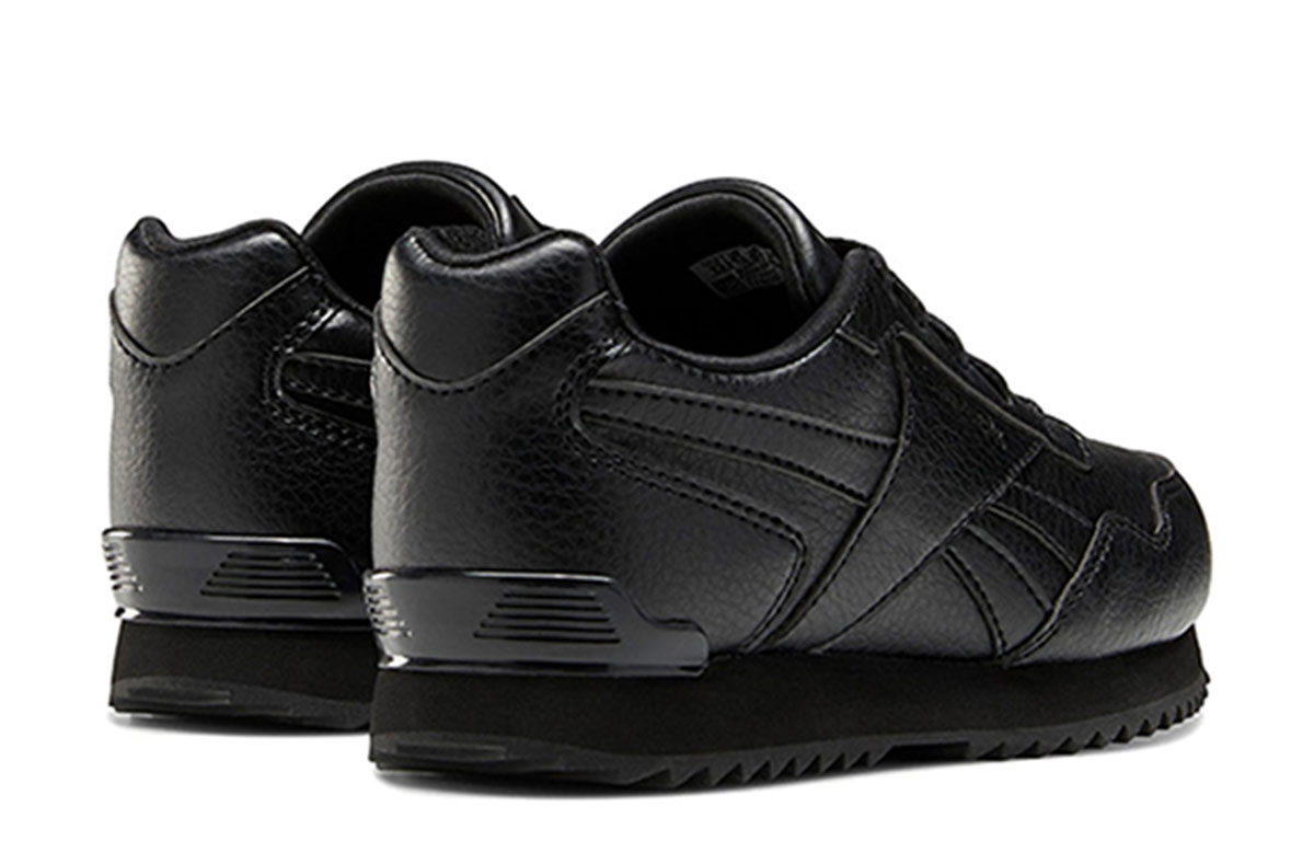 Shop (PS) Reebok Royal Glide Ripple Clip ''Total Black'' FY4639