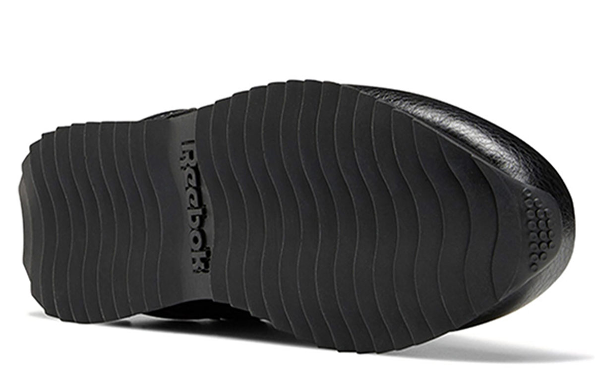 Details for (PS) Reebok Royal Glide Ripple Clip ''Total Black'' FY4639