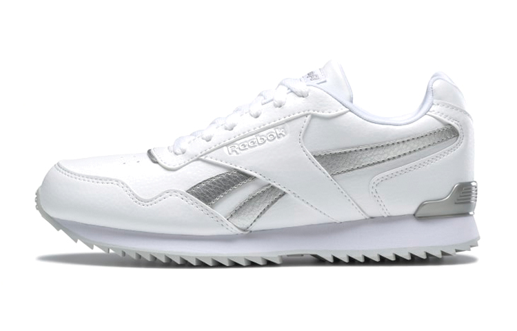 (Preschool) Reebok Royal Glide Ripple Clip 'White Silver' H04989