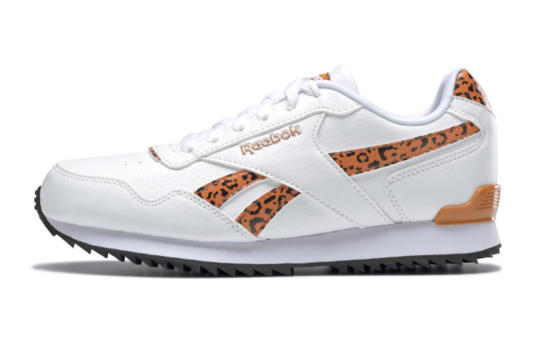 (Preschool) Reebok Royal Glide Ripple Clip 'White Yellow Leopard' H04988