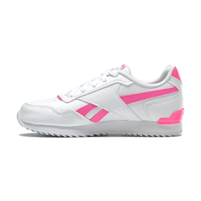 (PS) Reebok Royal Glide Ripple Clip 'White Pink'