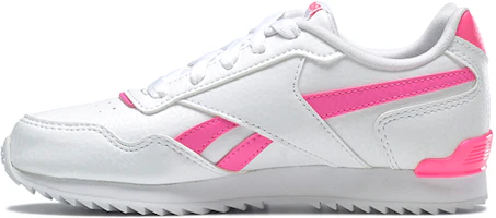 (Preschool) Reebok Royal Glide Ripple Clip 'White Pink' DV7262 (Preschool) Reebok Royal Glide Ripple Clip 'White Pink' DV7262