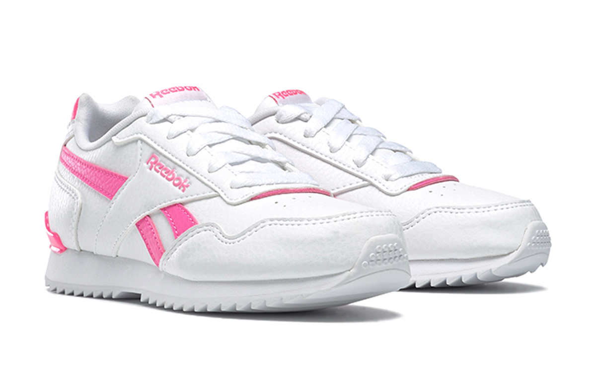 Lookbook (PS) 锐步 Royal Glide Ripple Clip '白色粉色' DV7262