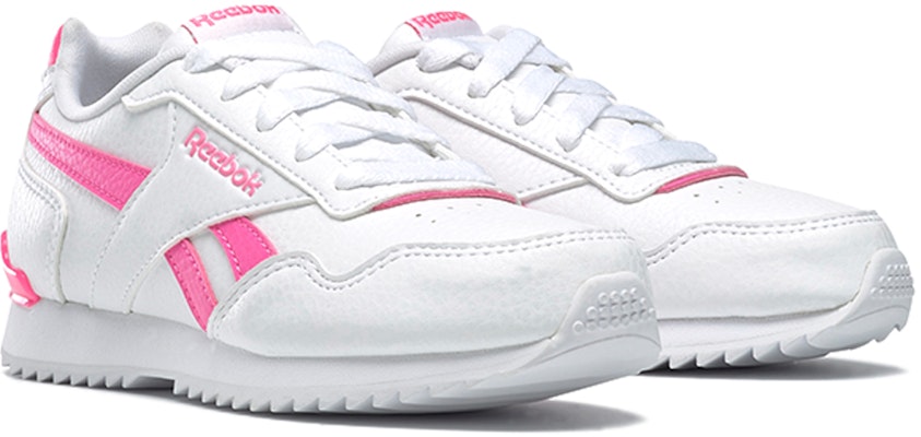 (PS) 锐步 Royal Glide Ripple Clip '白色粉色' DV7262 Lookbook (PS) 锐步 Royal Glide Ripple Clip '白色粉色' DV7262