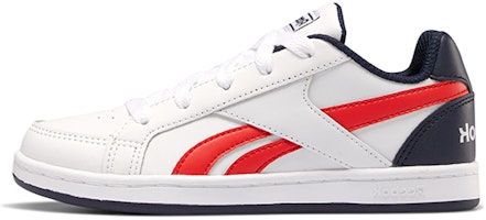 (Preschool) Reebok Royal Prime Sneakers K White/Blue/Red EH1001 (Preschool) Reebok Royal Prime Sneakers K White/Blue/Red EH1001