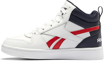 (Preschool) Reebok Royal Prime Mid 2 Sneakers K Black/White/Red FV2676 (Preschool) Reebok Royal Prime Mid 2 Sneakers K Black/White/Red FV2676