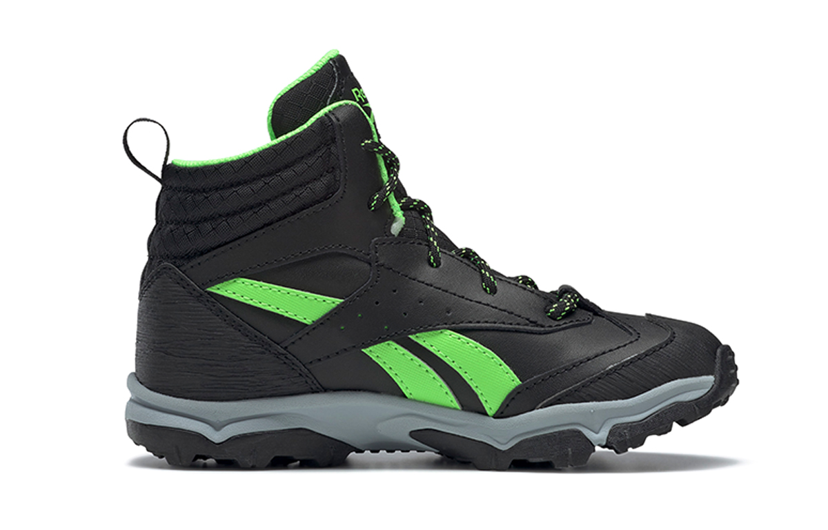 Order (PS) Reebok Rugged Runner Mid ''Zwart Groen'' FW8552