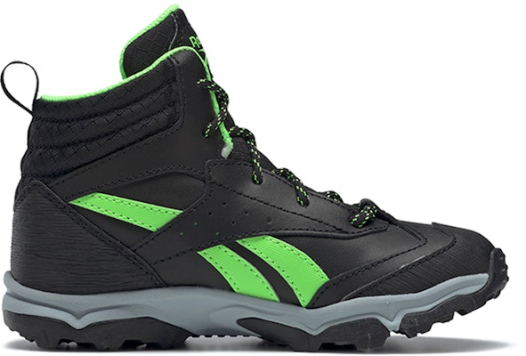 (Preschool) Reebok Rugged Runner Mid 'Black Green' FW8552 Order (Preschool) Reebok Rugged Runner Mid 'Black Green' FW8552