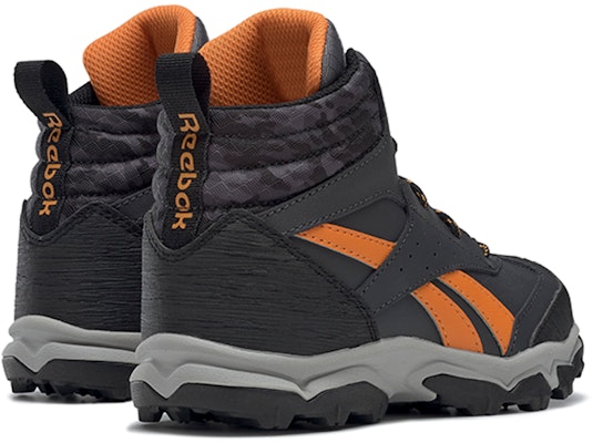 (Preschool) Reebok Rugged Runner Mid Running Shoes 'Black Orange' FW8553 Shop (Preschool) Reebok Rugged Runner Mid Running Shoes 'Black Orange' FW8553