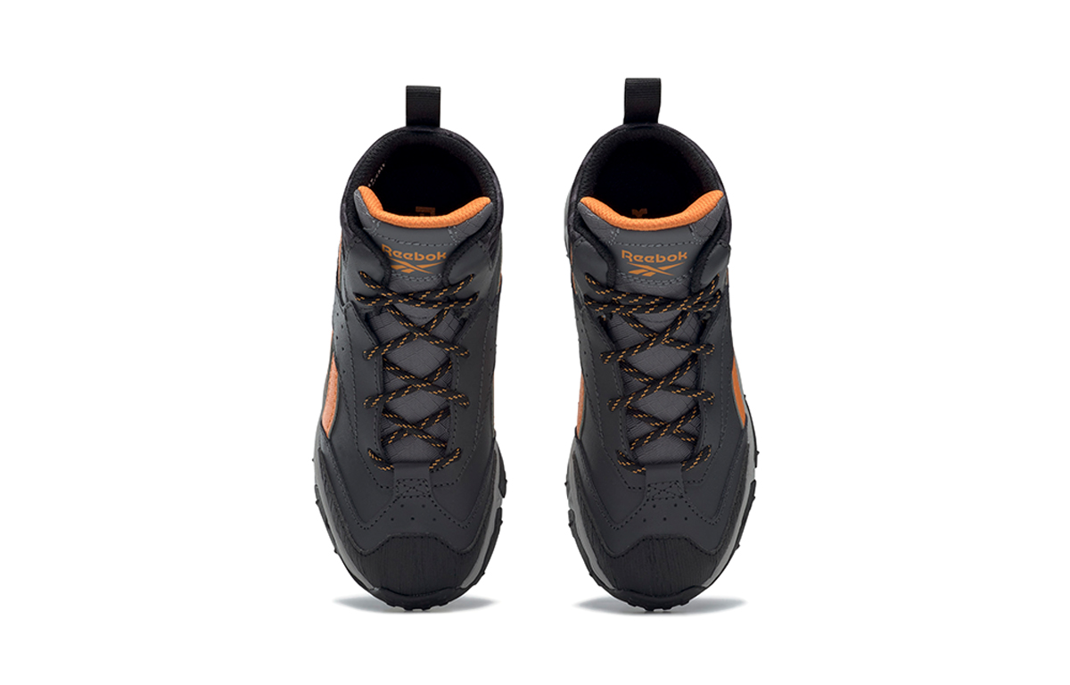 Purchase (PS) Reebok Rugged Runner Mid Chaussures de Course ''Noir Orange'' FW8553