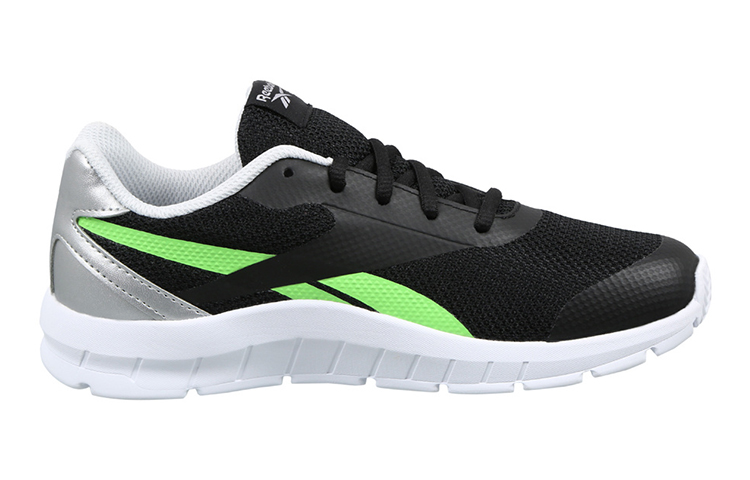 Order (PS) Reebok Rush Runner 2.0 'Hitam Hijau' untuk Anak-anak EF3162