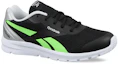 Lookbook (PS) Reebok Rush Runner 2.0 'Hitam Hijau' untuk Anak-anak EF3162