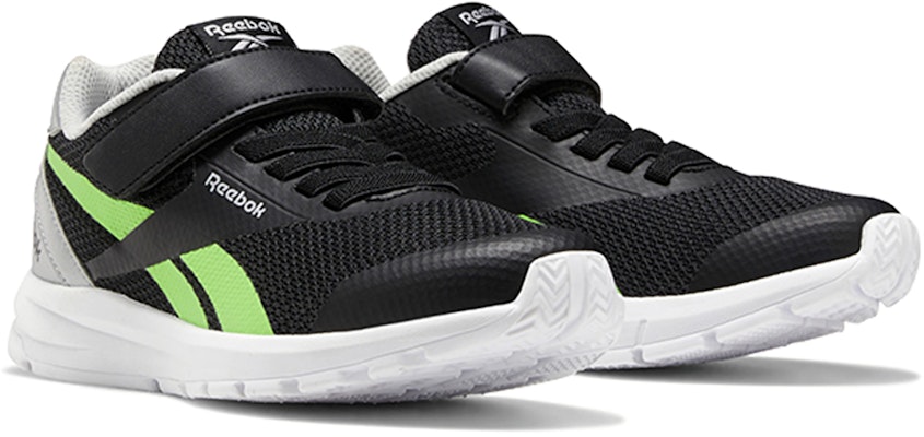 (Preschool) Reebok Rush Runner 2.0 'Black White Green' EF3168 Lookbook (Preschool) Reebok Rush Runner 2.0 'Black White Green' EF3168