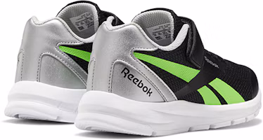 Shop (Preschool) Reebok Rush Runner 2.0 'Black White Green' EF3168