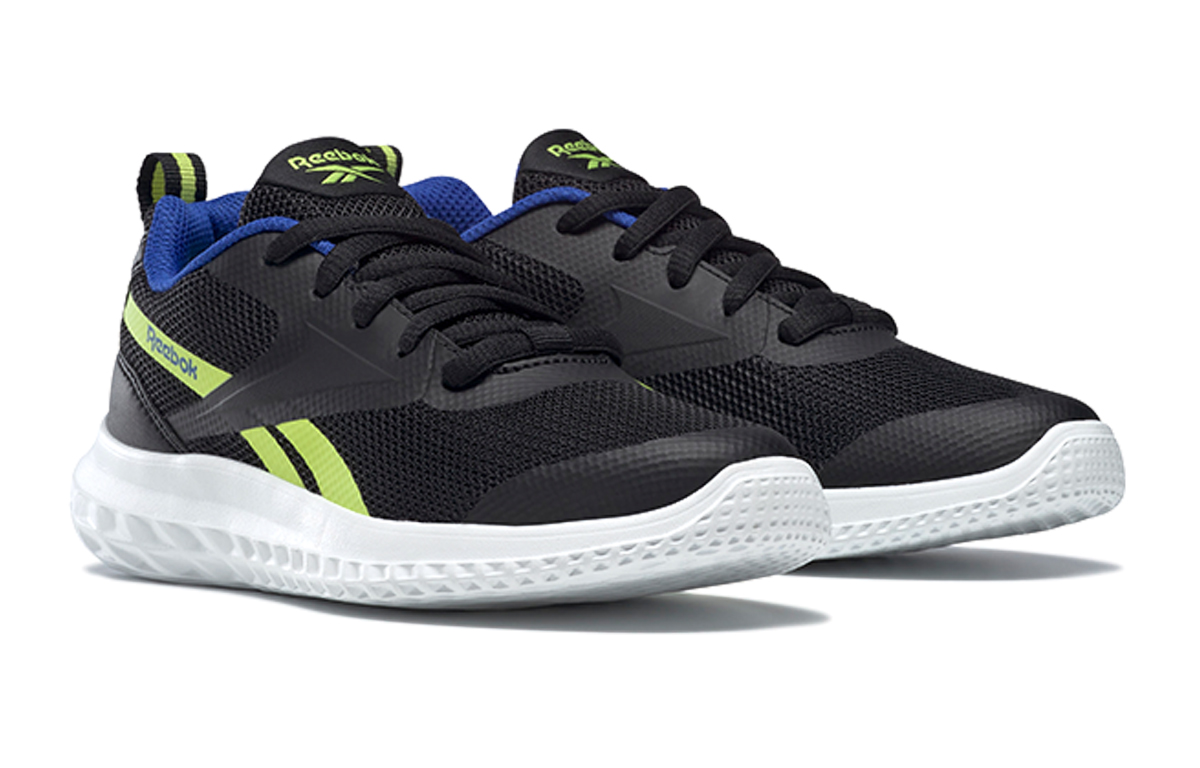 Lookbook (PS) Reebok Rush Runner 3 ''Schwarz Gelb'' Sneakers FY4025
