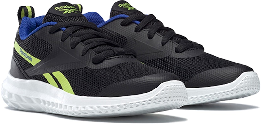 (Preschool) Reebok Rush Runner 3 'Black Yellow' FY4025 Lookbook (Preschool) Reebok Rush Runner 3 'Black Yellow' FY4025