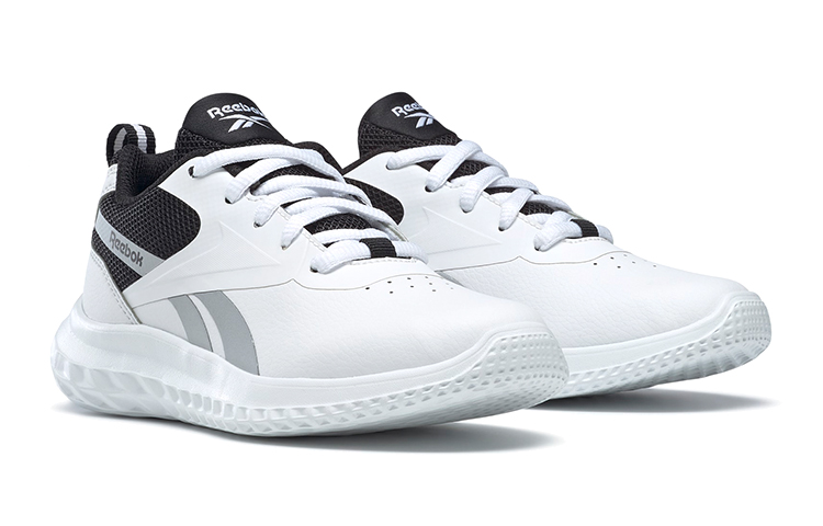 Lookbook Reebok Rush Runner 3 兒童 白灰黑 跑步鞋