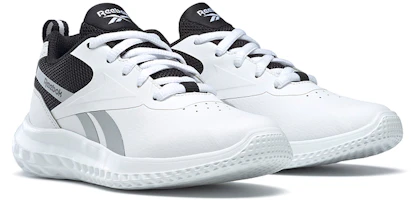 Lookbook Reebok Rush Runner 3 兒童 白灰黑 跑步鞋